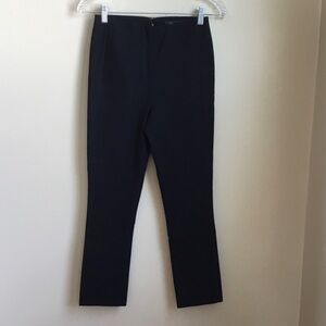 Rag & Bone Black Back Zip Cropped Pants